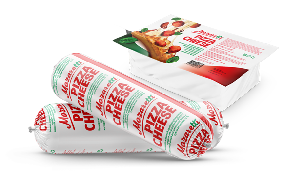 Белково-жировой продукт Mozzarella for Pizza с массовой долей жира 45% Белково-жировой продукт Mozzarella for Pizza с массовой долей жира 45%